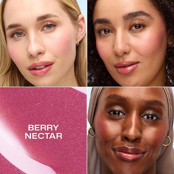 Lumene Invisible Illumination Liquid Blush Dewy Tint - Berry Nectar 15 ml