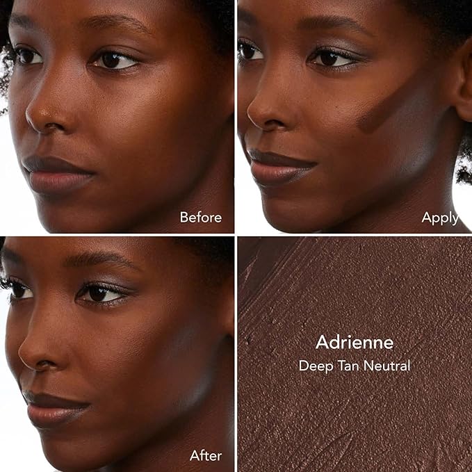 Thrive Causemetics Cream Bronzer Triple Threat Color Stick Deep Tan Neutral