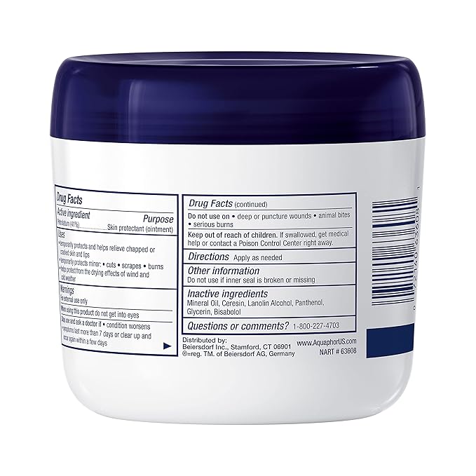 Aquaphor Advanced Therapy Healing Ointment Skin Protectant, 14 OZ