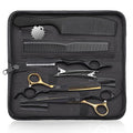 JASON Hair Cutting Scissors Set - 6" Professional 10-Piece Haircut Shears
