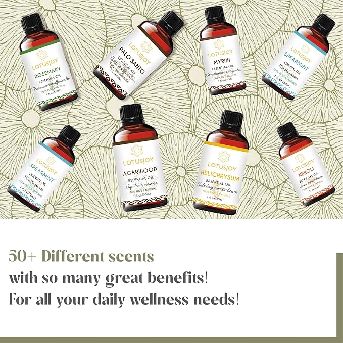 LOTUSJOY Chamomile Essential Oil for Skin Body Hair Diffuser, 1 Oz
