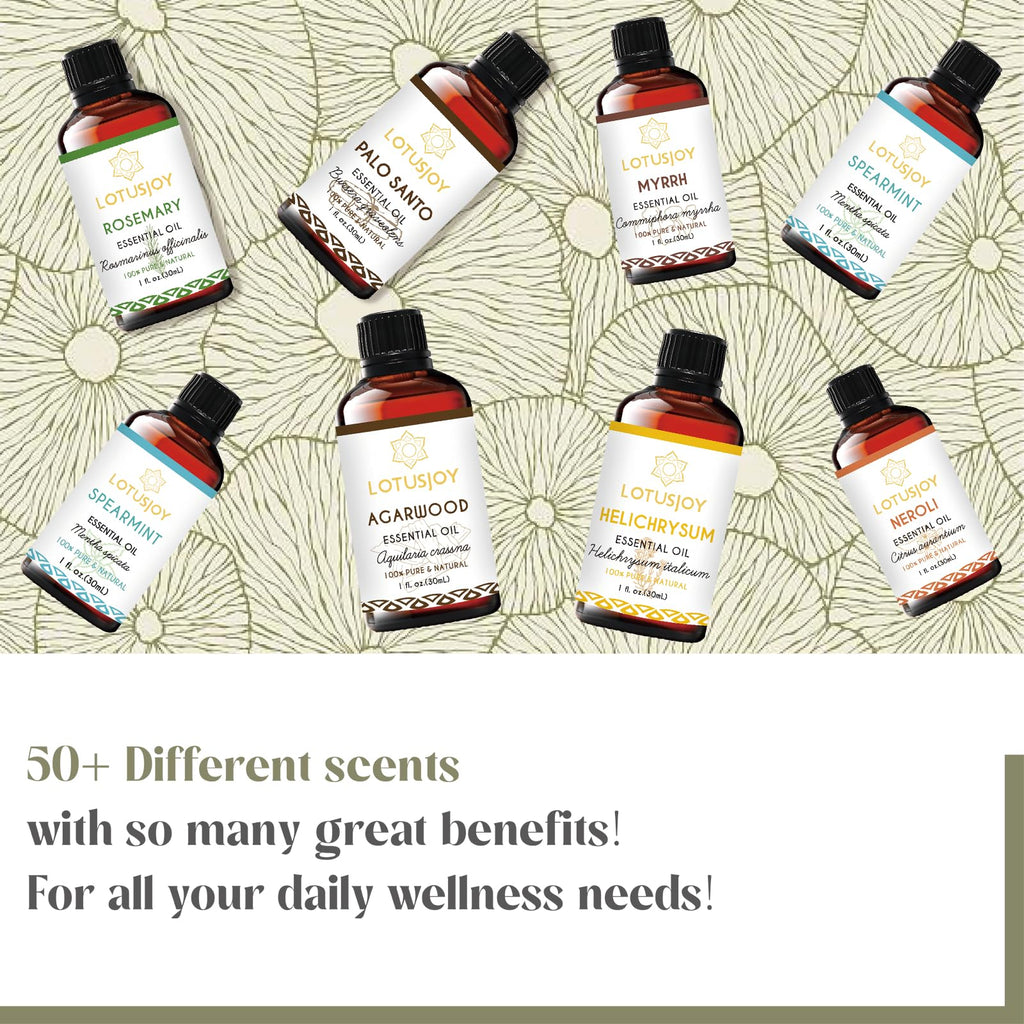 LOTUSJOY Helichrysum Essential Oil, for Bruising, Skin, 1 Oz