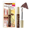 Heroine Make by KissMe Waterproof Mascara Brown | Volumizing, Lengthening & Smudge-Proof Formula | Waterproof Mascara for Long-Lasting Curl & Volume | Made in Japan
