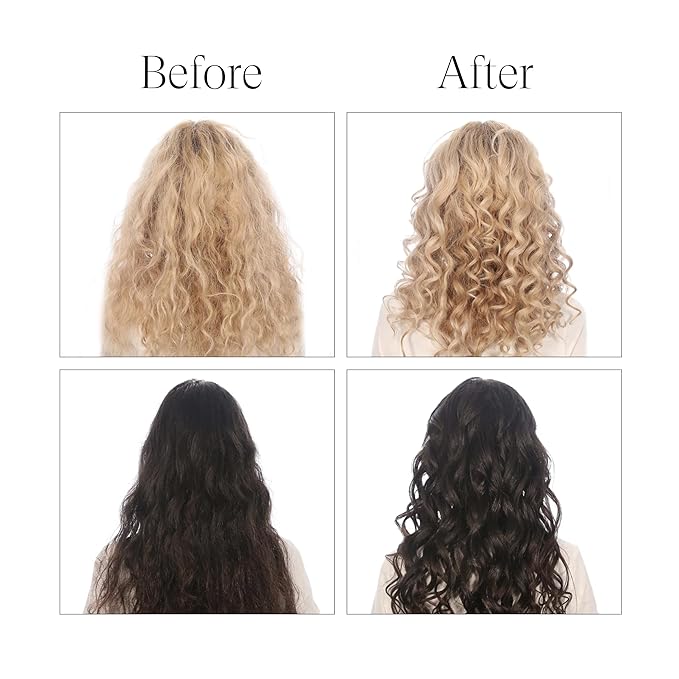 Bell-curve Curl Cream for Curly Hair | Defines, Softens & Controls Frizz | 97% Natural, 11% Organic | Vegan, Clean Beauty, with Safflower Seed Oil & Aloe | Lightweight Moisture & Shine | 4 oz