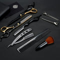 Professional Hair Shears Thinning Scissors Set, Fcysy Barber Shears Hair Cutting Scissors Kit, Hairdresser Trimming Salon Supplies