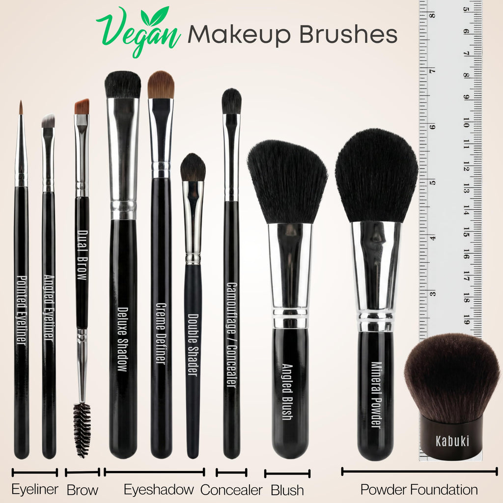 Creme Definer Eyeshadow Brush - Soft & Thick Synthetic Vegan Bristles