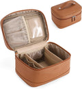 Telena Large Makeup Bag, Travel Toiletry Bag for Women, Vegan Leather