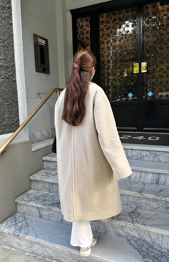 Luxury Burgundy Claw Clip for Women | Our Large 4 Inch Hair Clip Creates Beautiful Half Ups, Secure Updos & Chic Daily Styles | Premium Acetate Claw with Secure Hold & Snag Free Teeth for Easy Styling