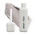 aboutface Fractal Glitter Eye Paint | Soft Silver | 0.13oz