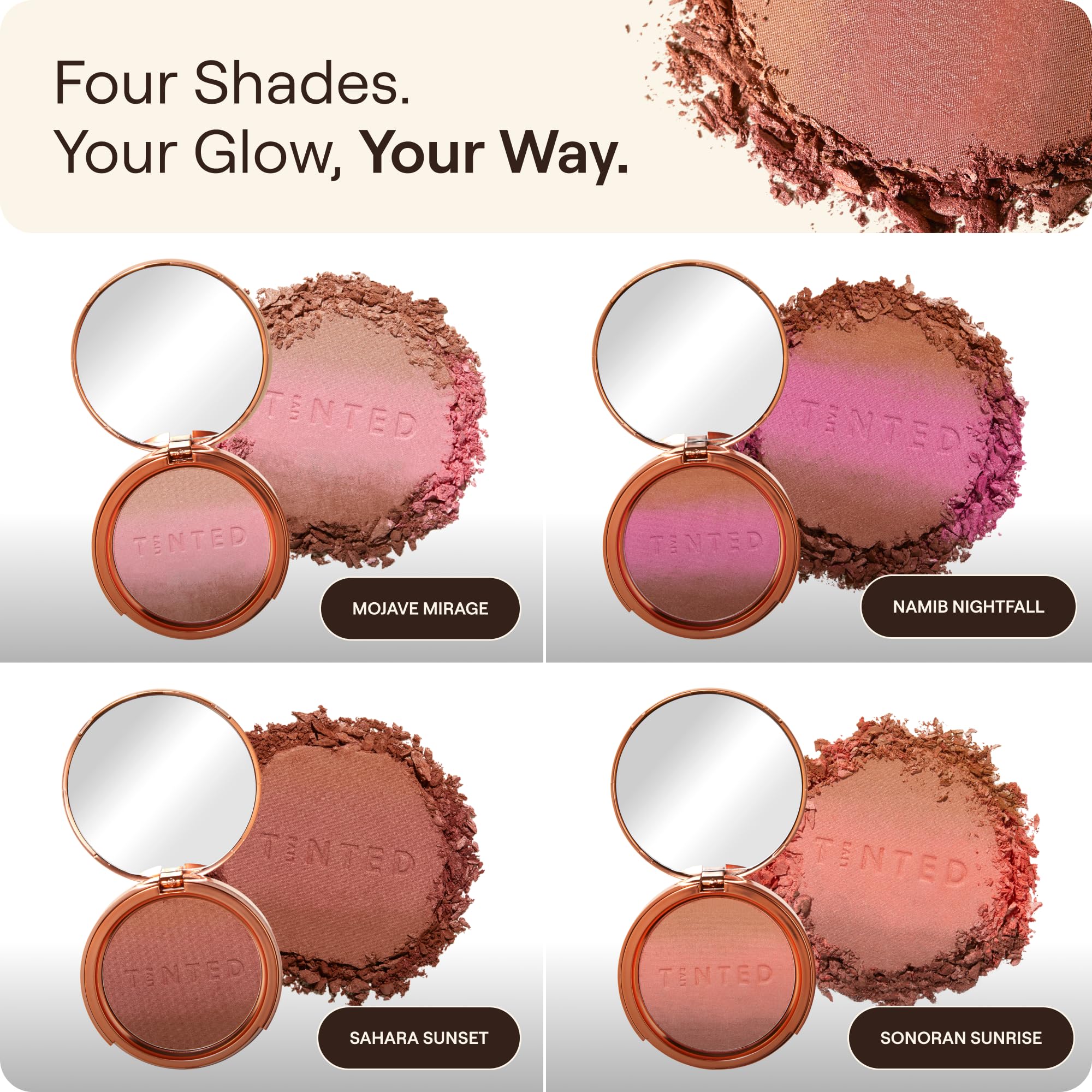 Live Tinted Huebeam Gradient Blushing Bronzer - Namib Nightfall, 15g