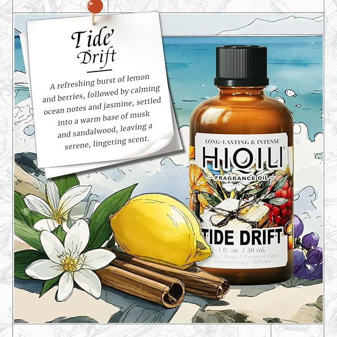 HIQILI Tide Drift Fragrance Oil for Candle & Diffuser