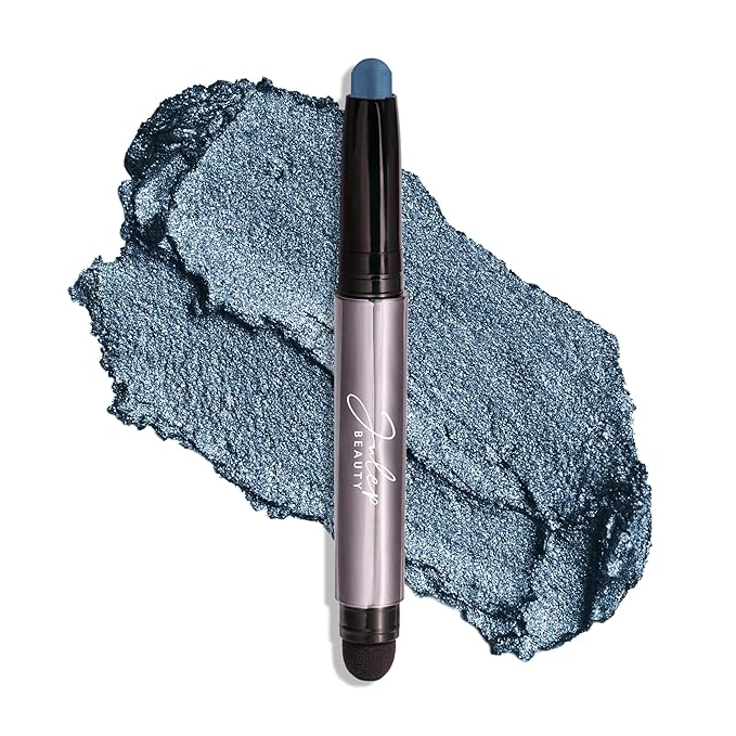 Julep Eyeshadow 101 Cream-to-Powder Waterproof Eyeshadow Stick – Sapphire Shimmer – Long-Lasting, Buildable, Crease-Proof, Cruelty Free, Shimmer Finish with Built-In Smudger