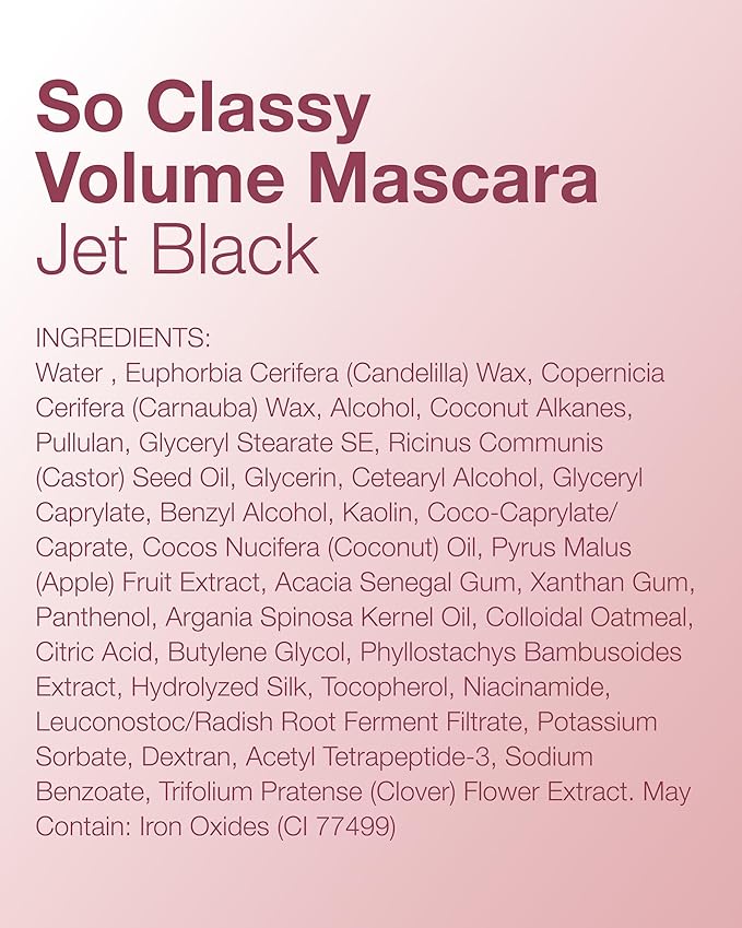 Mineral Fusion So Classy Volume Mascara (Black)