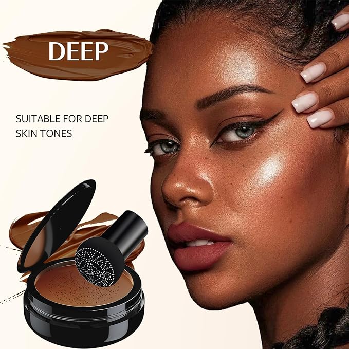 Cushion Foundation Concealer for Older Women CC Cream Deep