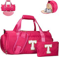 Vogewood Customized Initial 8 Year Old Girl Birthday Gift, Girls Travel Bag