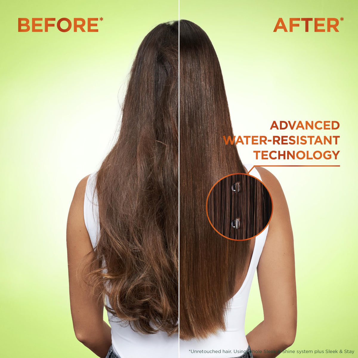 Garnier Fructis Sleek & Shine Shampoo, Conditioner + Leave-In Conditioner