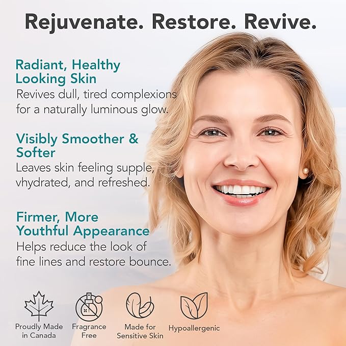 Riversol Vitamin C Serum for Face | Brightening Dark Spots & Wrinkles | Anti-Aging | Best for Sensitive Skin | Made in Canada | Dermatologist Developed | 4 Month Supply