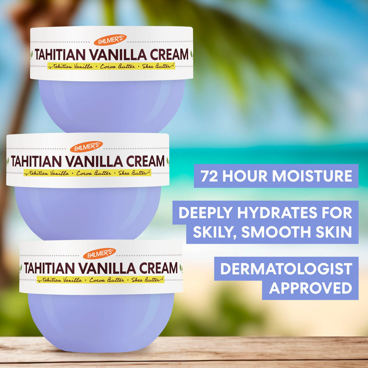Palmer's Body Cream, Tahitian Vanilla Cocoa Butter Formula (8.8 Oz)
