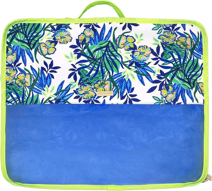 Lilly Pulitzer Packing Cubes Set of 3, Blue and Green Prints
