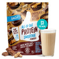 FlavCity Grass Fed Whey Chocolate Protein Powder - Chocolate Peanut Butter - 25g Protein & 10g Collagen - Made with Organic Cocoa & Coconut Milk - Gluten Free & No Added Sugars (20 Servings)
