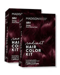 Madison Reed Radiant Hair Color Kit - 5RV Dark Garnet Red with Vibrant Red Violet Tones (Rimini Garnet), Vivid Color Permanent Hair Dye | PPD-Free & Ammonia-Free, 2 Pack