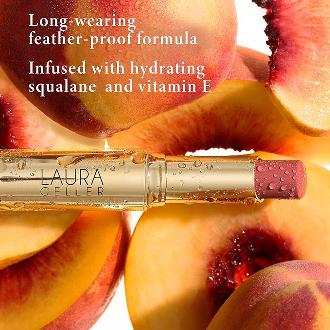 LAURA GELLER NEW YORK Jelly Balm Tinted Lip Balm – Brick House – Hydrating Lip Color with Shine Finish – Squalane & Vitamin E – Buildable Sheer to Medium Coverage – Vegan & Cruelty-Free