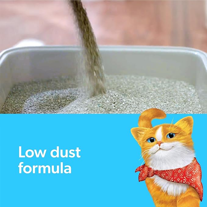 Fresh Step Advanced Extreme Clump Multi Cat Clumping Litter with Febreze Freshness, Mountain Spring Scent, Ammonia Block Technology, Low Dust, Low Tracking, 18.5 lb. Box, Pack of 2