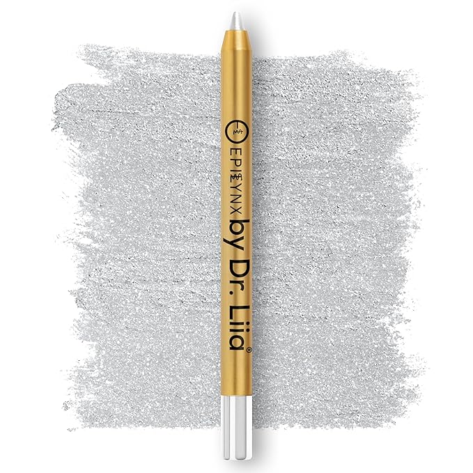 EPILYNX Waterproof Eyeliner Pencil, Smudge-Proof, Moonlight White Shimmer
