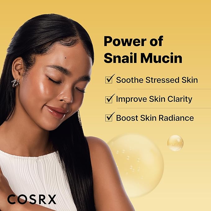 COSRX All About Snail Mucin Korean Skin Care Set, Mini Travel Essentials