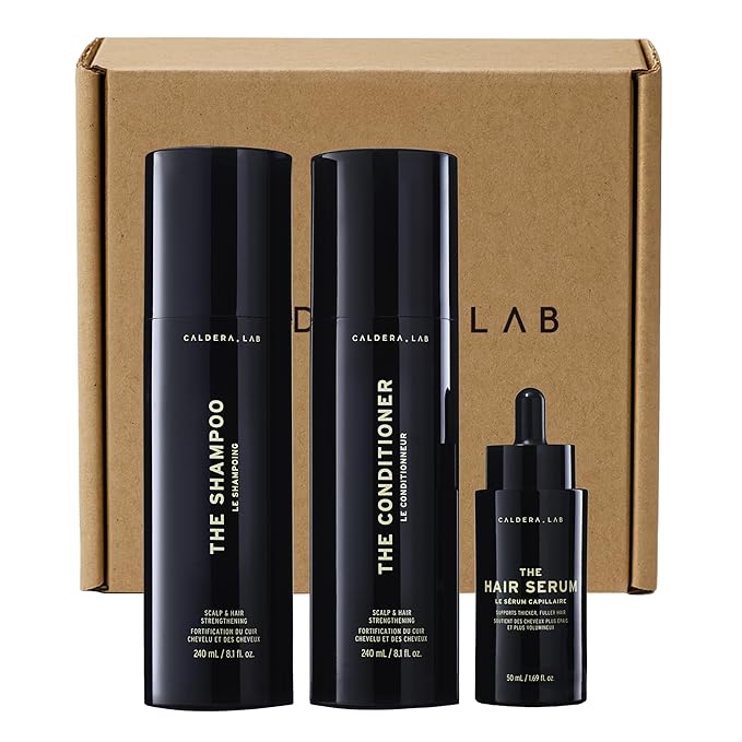 Caldera + Lab The Hair Care System | Men's 3 Piece Hair Routine