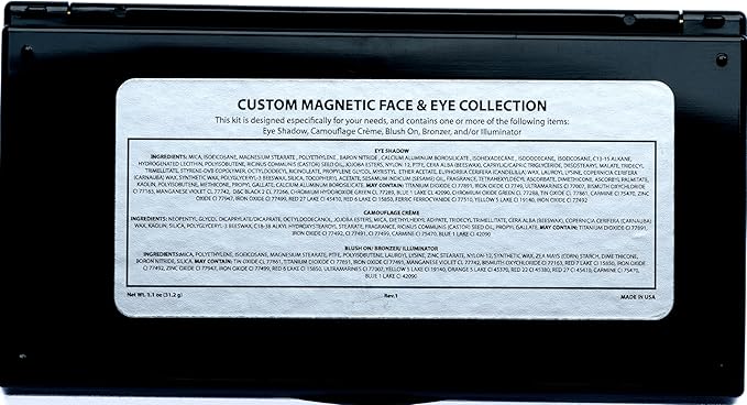 Pure Ziva Off White, Matte Medium Lavender Violet, and Matte Deep Purple Vegan Eyeshadow Trio Palette; Talc, Paraben & Cruelty Free