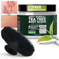 Antifungal Body Scrub with Tea Tree Oil Soothes Itchy Skin & Rashes
