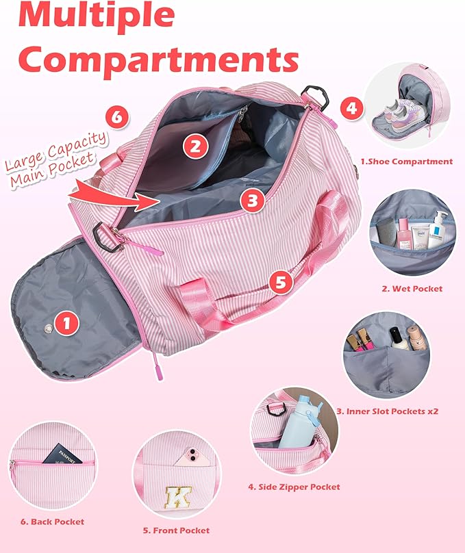 Vogewood Birthday Gift-Gifts for 10 Years Old Girl, Girls Travel Duffle Bag