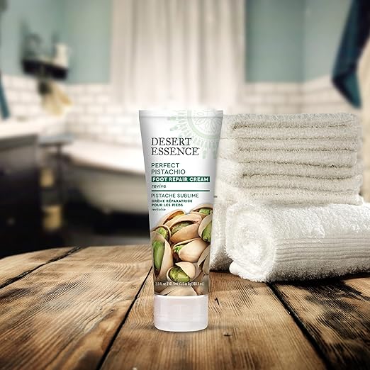 Desert Essence Pistachio Foot Repair Cream, 3.5 FZ