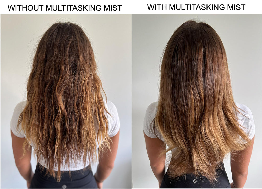 Alcôve - Multitasking Mist - all Hair Types - 10 in 1 Moisturing Mist - Anti-frizz - Leave-in-treatment - Hydrate and Repair - Sun, UV and Heat Protection - Avocado Oil - Color-Safe - 8.5 oz