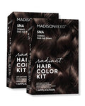 Madison Reed Radiant Hair Color Kit - 5NA Dark Ash Brown with Cool Smoky Undertones (Torino Brown), Permanent Hair Dye, Dimensional Gray Hair Blending | PPD-Free & Ammonia-Free, 2 Pack