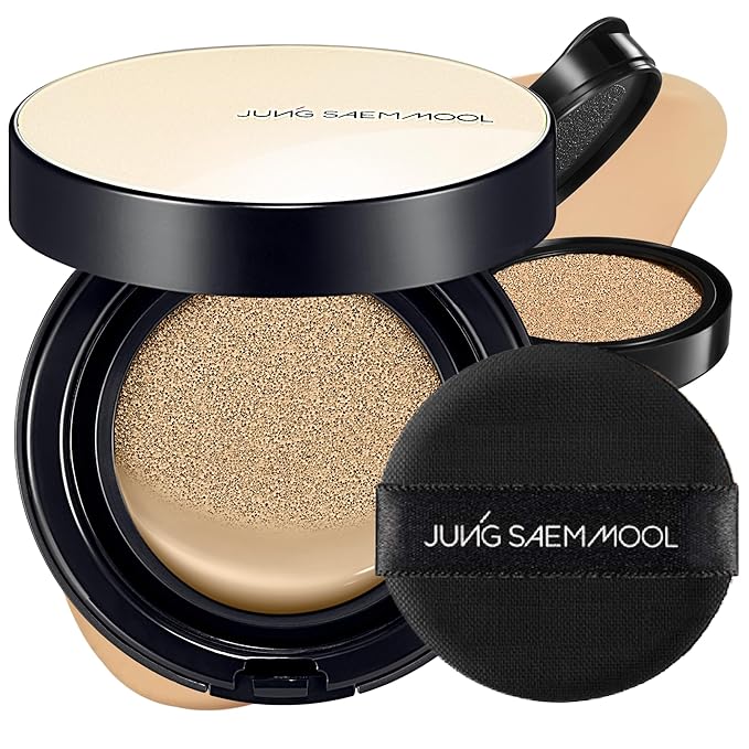 Skin Nuder Cushion | Korean Makeup, Refill Included, SPF 50 (23 Medium Deep)