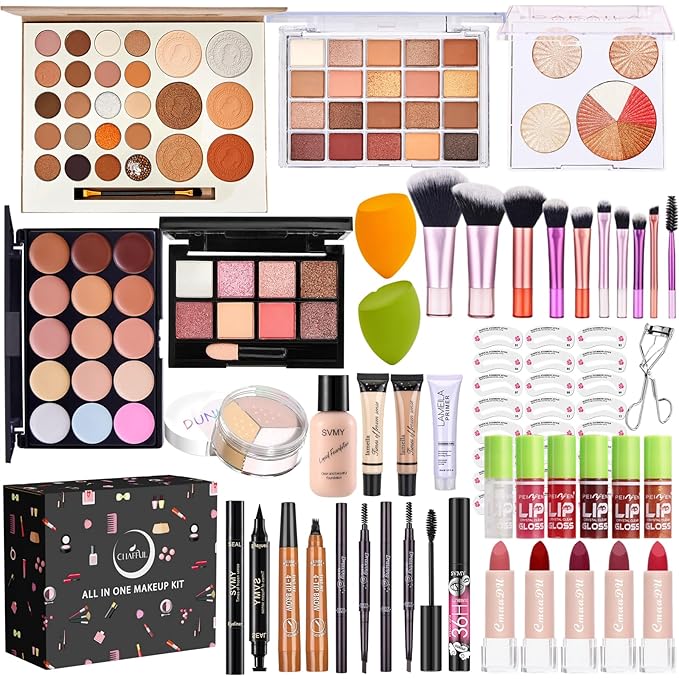 All in One Makeup Kit for Women Full Kit, Makeup Gift Set Women & Beginner
