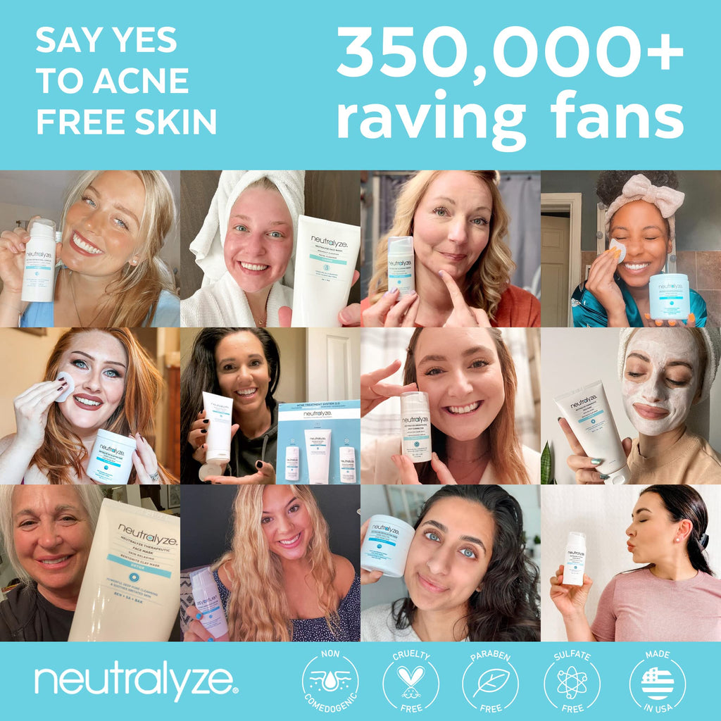 Neutralyze Acne Pads with 1% Salicylic + 1% Mandelic, 100 Count