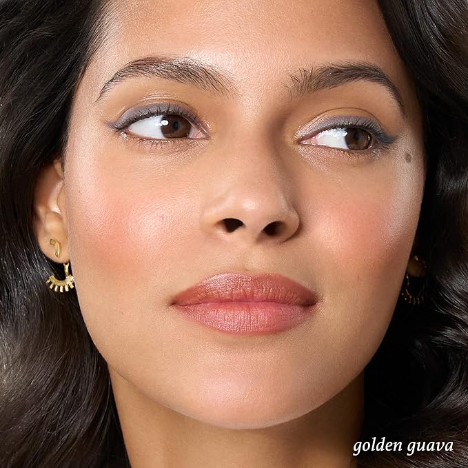 Julep Skip The Brush Cream to Powder Blush Stick - Golden Guava - 2-in-1 Cream Blush and Lip Color Stick - Blendable, Buildable Cheek Formula, No Brush Required, Cruelty-Free, For All Skin Types
