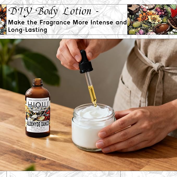 HIQILI Aldehyde Dance Fragrance Oil for Diffuser, Candle, Room Spray Making
