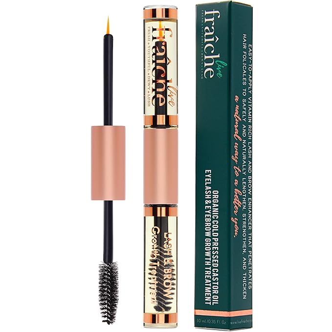 Organic Castor Oil for Eyelash Growth Serum and Eyebrow Growth Lash Serum