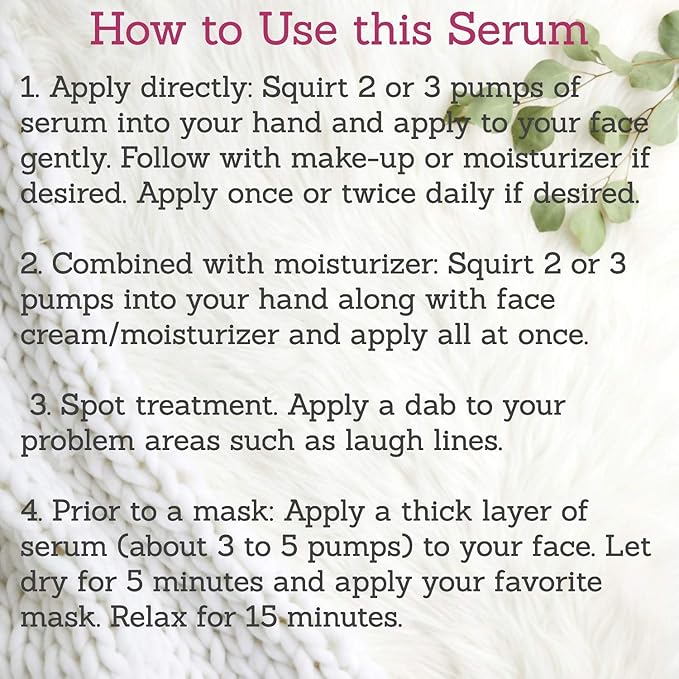 Collagen Beauty Serum: Peptide Serum For Plump Firm Skin With Elasticity