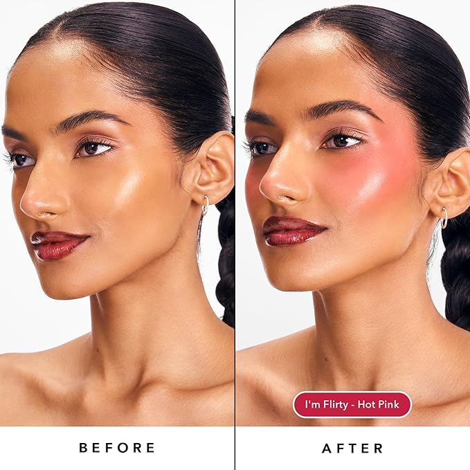 Sacheu Cheek STAY-N Liquid Blush, Dewy Finish, I'm Flirty