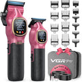 VGRPRO Professional Hair Clippers for Men, Cordless Clipper and Trimmer Set