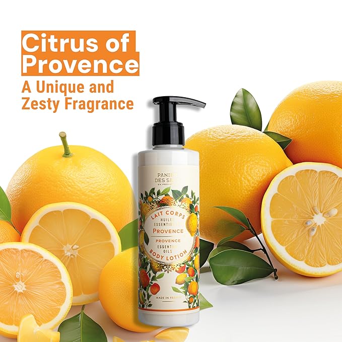 Panier des Sens Provence Citrus Body & Hand Lotion Pump, 8.45 fl oz