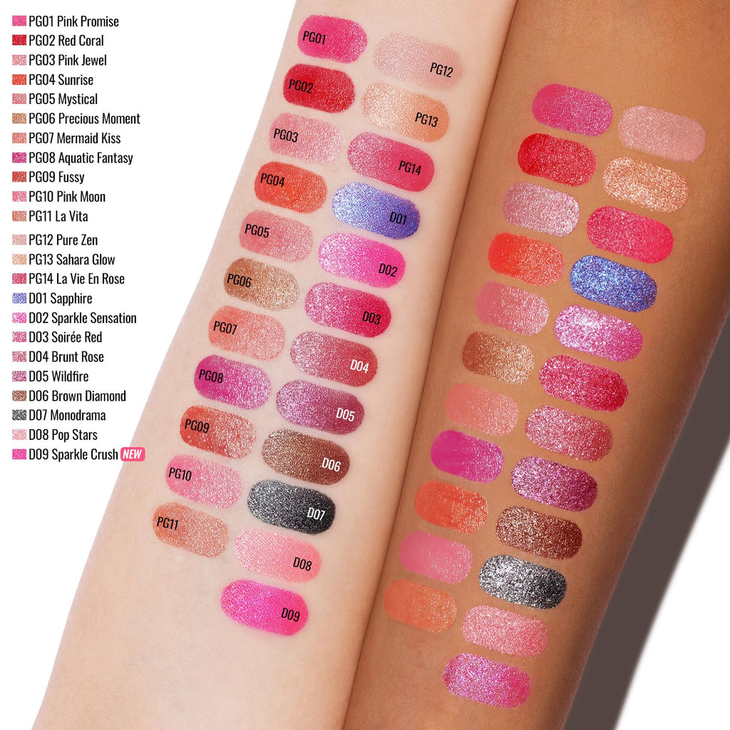 Oulac Moisturizing Purple Lipstick for Women - Tinted Lip Balm Infused with Shea Butter, Shiny & Lightweight Lip Makeup, Vegan & Gluten Free, PG08 Aquatic