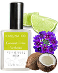 Kailuna Co. Coconut Lime Verbena Essential Oil Hair & Body Mist, 0.5 Fl Oz