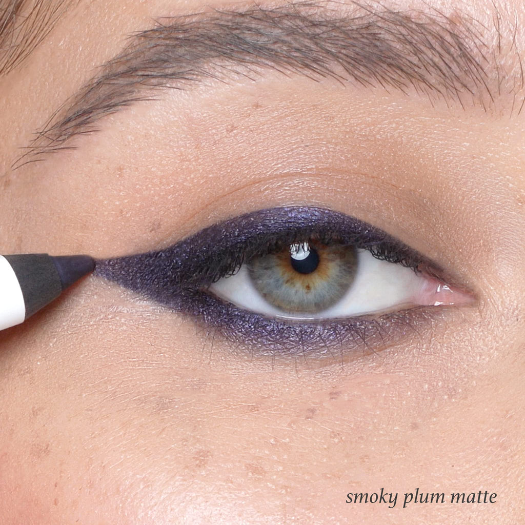 Julep When Pencil Met Gel Eyeliner – Waterproof, Long-Lasting, Smudge-Proof Liner for Everyday to Night Looks, Smokey Plum