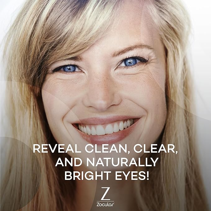 Zocular Zocuwipe Eyelid Wipes, Gentle Cleansing & Moisturizing, 30 Count